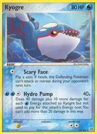 Kyogre (15/106)  - Emerald
