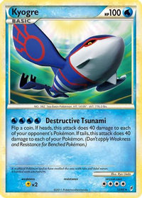 Kyogre (12/95) - Call of Legends Holofoil