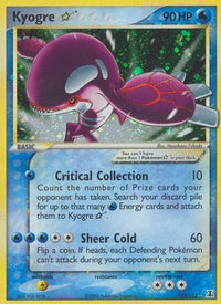 Kyogre Star (112/113)  - Delta Species Holofoil