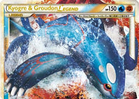Kyogre & Groudon Legend (Top) (87/90) - Undaunted Holofoil