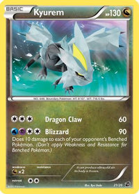 Kyurem (21/20) - Dragon Vault Holofoil