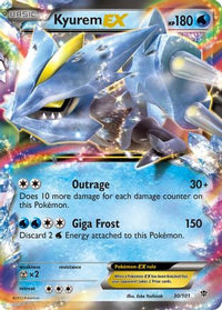 Kyurem EX (30/101) - Plasma Blast Holofoil