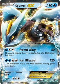 Kyurem EX (44/113)  - Legendary Treasures Holofoil
