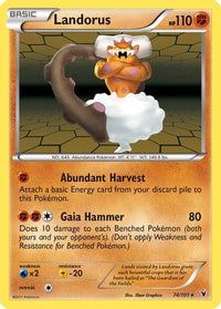 Landorus (74/101)  - Noble Victories Holofoil