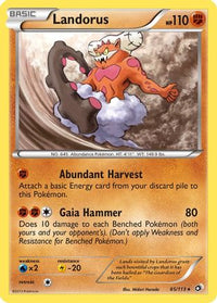 Landorus (85/113) - Legendary Treasures Holofoil