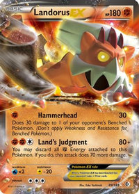 Landorus EX (89/149)  - Boundaries Crossed Holofoil