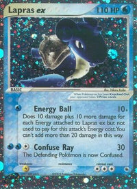 Lapras ex (99/109) - Ruby and Sapphire Holofoil