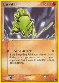 Larvitar (11/17)  - POP Series 1