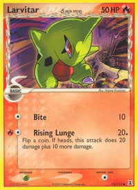 Larvitar (Delta Species) (73/113) - Delta Species Reverse Holofoil