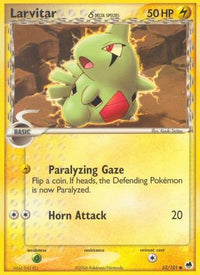 Larvitar (Delta Species) (52/101)  - Dragon Frontiers