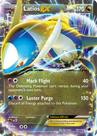 Latios EX (86/116)  - Plasma Freeze Holofoil
