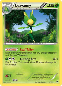 Leavanny (3/101)  - Noble Victories Holofoil