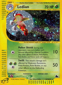Ledian (H14/144) - Skyridge Holofoil