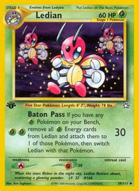 Ledian (39/111) - Neo Genesis 1st Edition