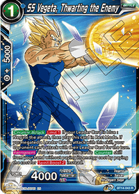 SS Vegeta, Thwarting the Enemy (BT14-043) [Cross Spirits] - POKÉ JEUX