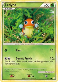 Ledyba (71/123)  - HeartGold SoulSilver