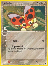 Ledyba (Delta Species) (53/101)  - Dragon Frontiers