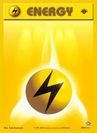 Lightning Energy (109/111) - Neo Genesis 1st Edition