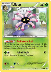 Lileep (3/101)  - Plasma Blast