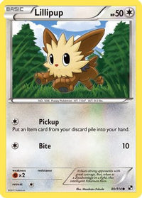 Lillipup (80/114) - Black and White