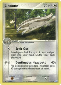 Linoone (3/10)  - EX Trainer Kit 1 Latias & Latios