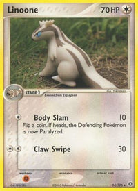 Linoone (34/106)  - Emerald