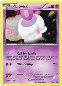 Litwick BW27 (BW27/101)  - Black and White Promos Holofoil