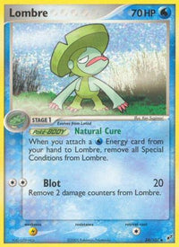 Lombre (34/107)  - Deoxys Reverse Holofoil
