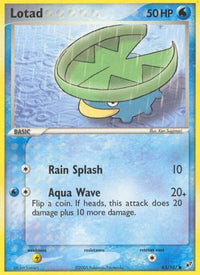 Lotad (63/107)  - Deoxys Reverse Holofoil