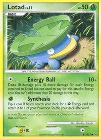 Lotad (81/127)  - Platinum