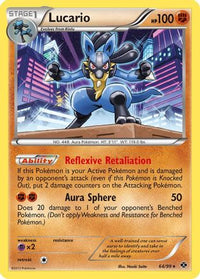 Lucario (64/99)  - Next Destinies Holofoil