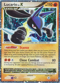 Lucario LV.X (DP12/56) - Diamond and Pearl Promos Holofoil