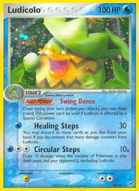 Ludicolo (10/107)  - Deoxys Reverse Holofoil
