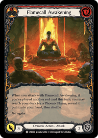 Flamecall Awakening (Extended Art) [UPR096] (Uprising) Rainbow Foil - POKÉ JEUX