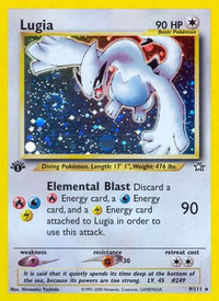 Lugia (9/111) - Neo Genesis 1st Edition Holofoil