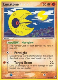 Lunatone (36/107) (Estampillé) [EX : Deoxys] 