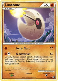 Lunatone (25/102)  - Triumphant