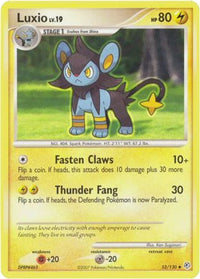 Luxio (52/130)  - Diamond and Pearl