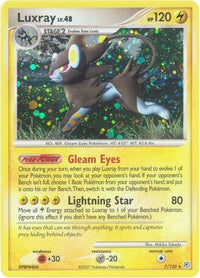 Luxray (7/130)  - Diamond and Pearl Holofoil