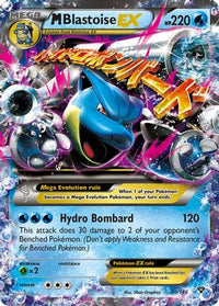 M Blastoise EX (30/146) - XY Base Set Holofoil