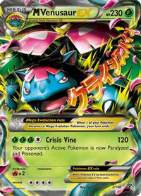 M Venusaur EX (2/146)  - XY Base Set Holofoil