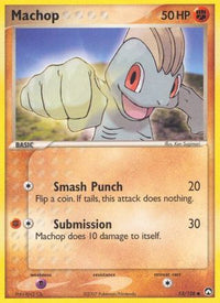 Machop (53/108) (Estampillé) [EX : Gardiens du pouvoir] 