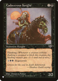 Cadaverous Knight [The List]