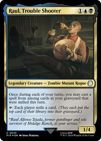 Raul, Trouble Shooter (Surge Foil) [Fallout]