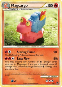 Magcargo (6/90) - Undaunted Holofoil