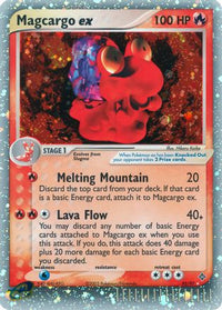 Magcargo ex (95/97) - Dragon Holofoil