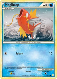 Magikarp (72/123) - HeartGold SoulSilver