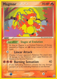 Magmar (21/92)  - Legend Maker