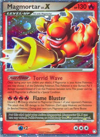 Magmortar Lv.X (123/123)  - Mysterious Treasures Holofoil