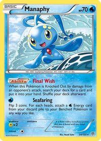 Manaphy (34/135) - Plasma Storm Holofoil
